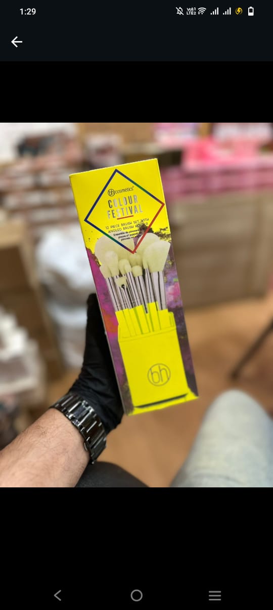 Bh cosmetics color festival 12 PCs brush set